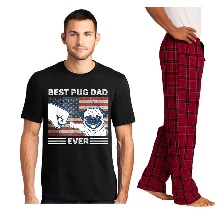 Proud Pug Dad: Celebrating The 4th Of July With Man's Best Friend Pajama Set