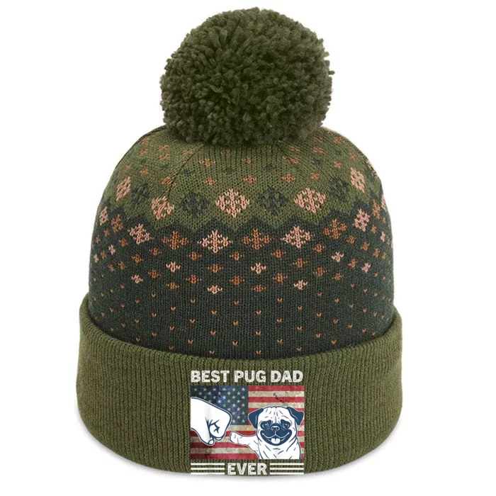 Proud Pug Dad: Celebrating The 4th Of July With Man's Best Friend The Baniff Cuffed Pom Beanie