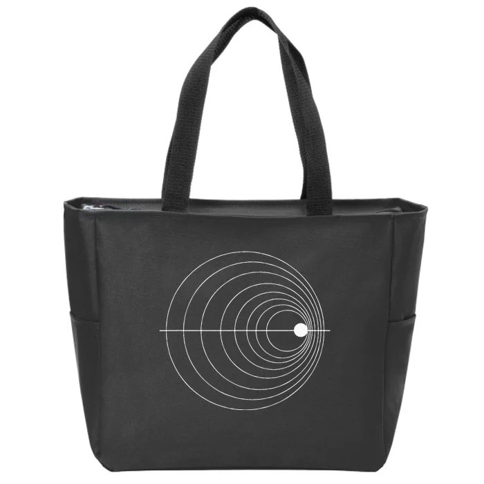 Physics Physicist Doppler Effect Costume Zip Tote Bag