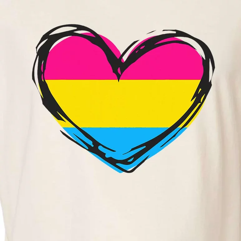 Pride Pansexual Design Pansexual Garment-Dyed Women's Muscle Tee