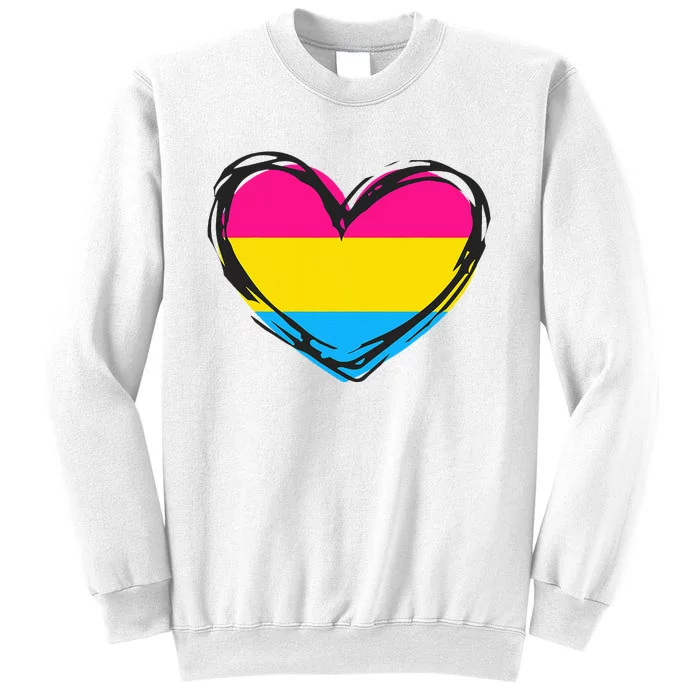 Pride Pansexual Design Pansexual Sweatshirt