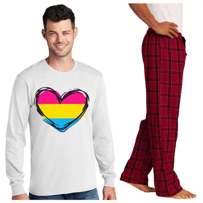 Pride Pansexual Design Pansexual Long Sleeve Pajama Set