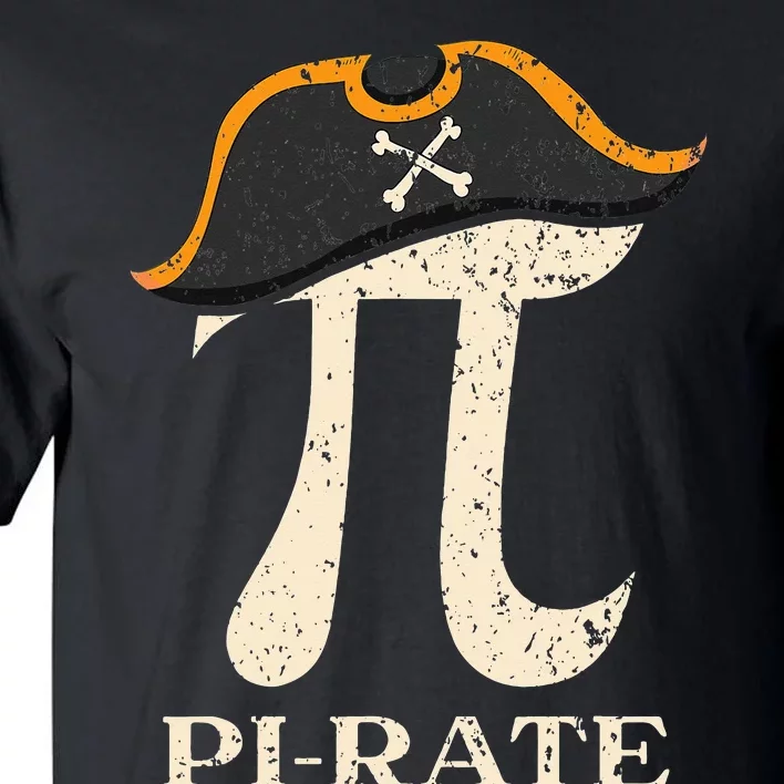 Pi-Rate Pi Day Mathematician Math Geek Pirate Lover Tall T-Shirt