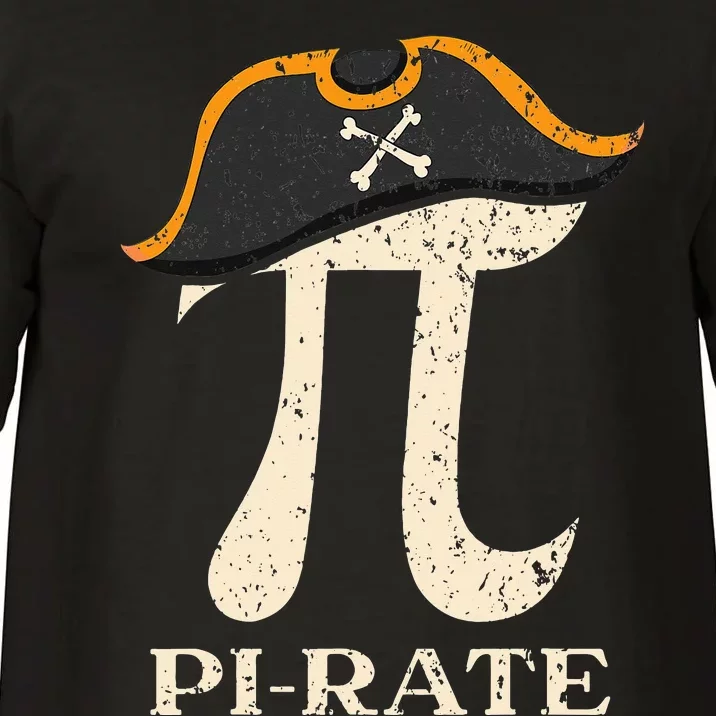 Pi-Rate Pi Day Mathematician Math Geek Pirate Lover Comfort Colors T-Shirt