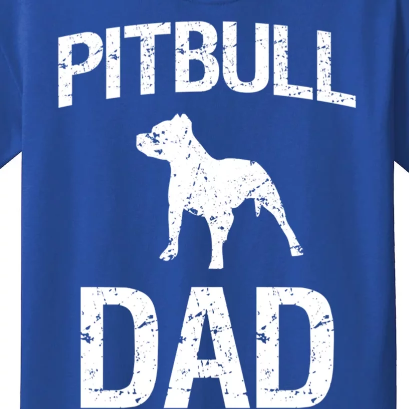 Proud Pitbull Dad Gift Gift Pit Bull Kids T-Shirt