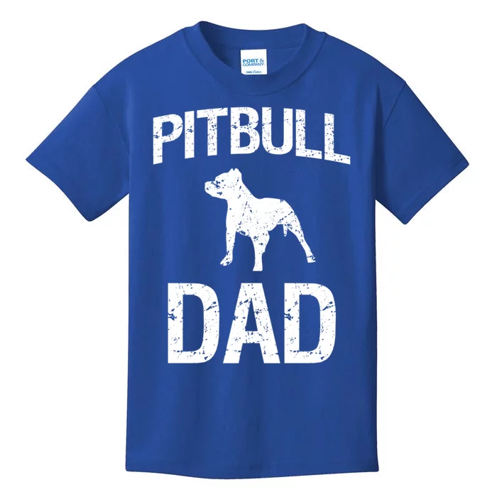 Proud Pitbull Dad Gift Gift Pit Bull Kids T-Shirt