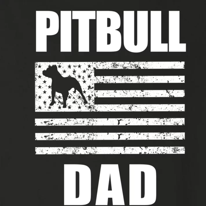 Proud Pitbull Dad American Bully Men's Great Gift Sweater Toddler Long Sleeve Shirt