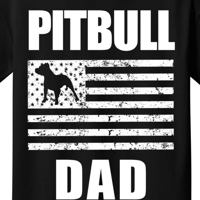 Proud Pitbull Dad American Bully Men's Great Gift Sweater Kids T-Shirt