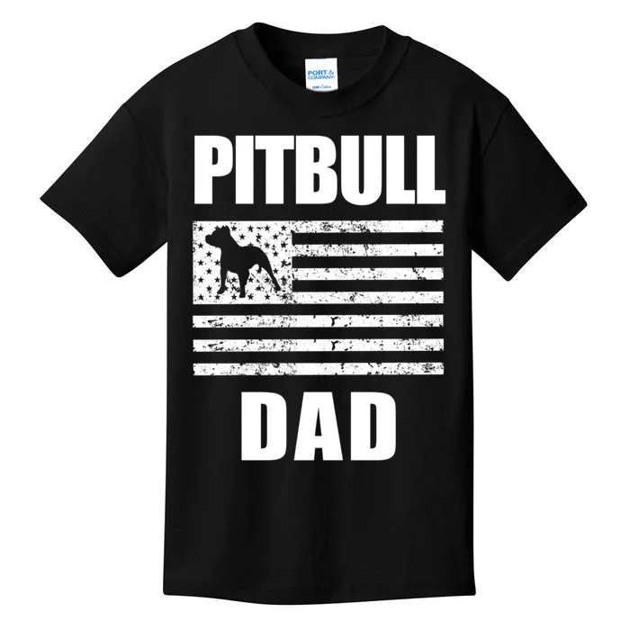 Proud Pitbull Dad American Bully Men's Great Gift Sweater Kids T-Shirt