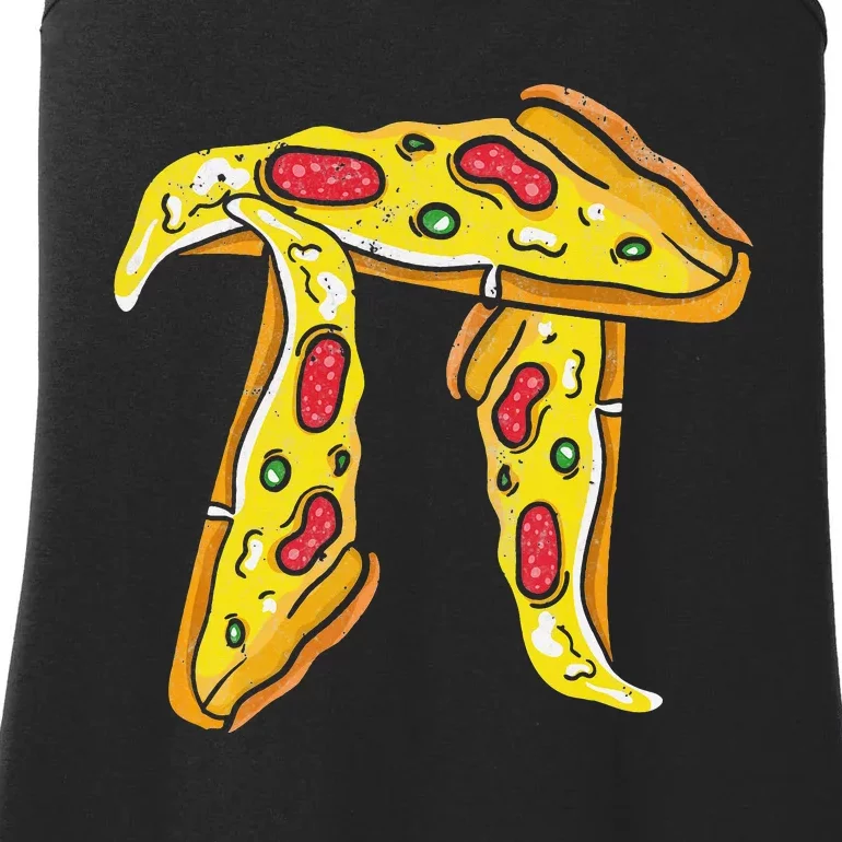 Pizza Pi Day Pi Symbol  Math Ladies Essential Tank