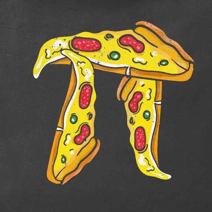 Pizza Pi Day Pi Symbol  Math Zip Tote Bag