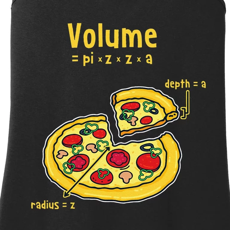 Pizza Pi Day Funny Math Food 3.14 Pizza Pie Ladies Essential Tank