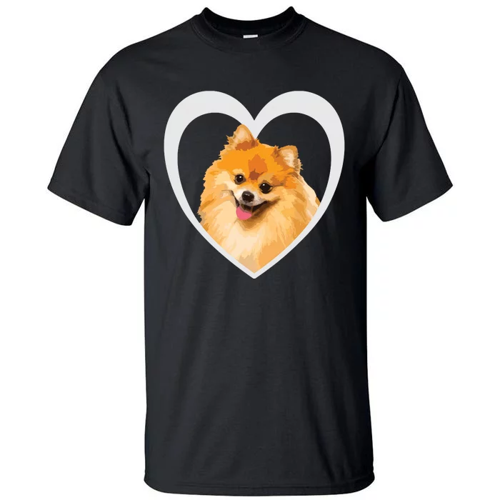 Pomeranian Pomeranian Dog Pomeranian Tall T-Shirt