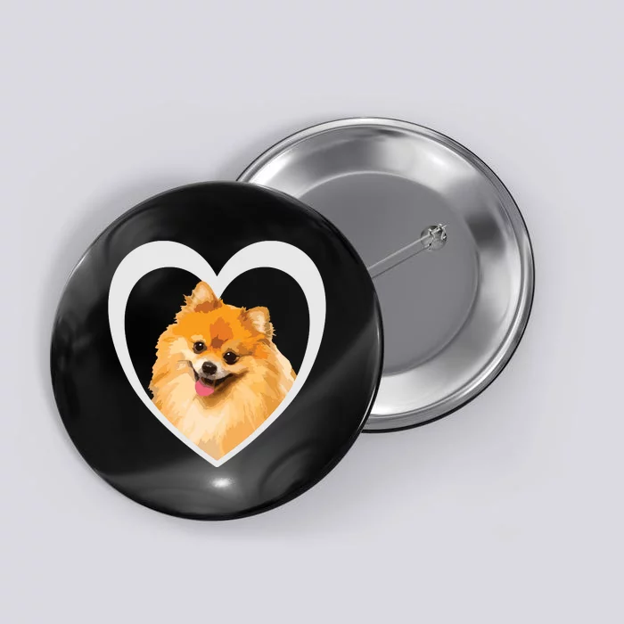 Pomeranian Pomeranian Dog Pomeranian Button