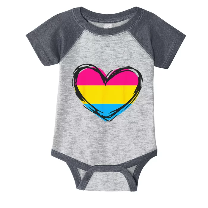 Pride Pansexual Design Pansexual Infant Baby Jersey Bodysuit