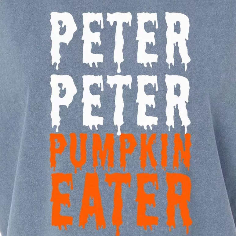 Peter Pumpkin Eater Halloween Costume Couple Garment-Dyed Women's Muscle Tee