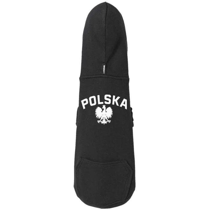 Polska Polish Eagle Poland Polish Ancestry Dyngus Day Doggie 3-End Fleece Hoodie