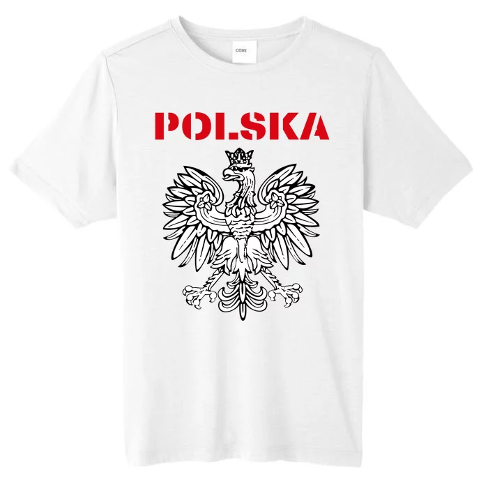 Polska Poland Eagle Poland Heritage Polish Pride Roots ChromaSoft Performance T-Shirt