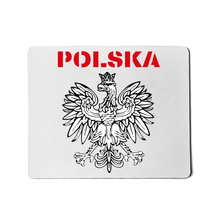 Polska Poland Eagle Poland Heritage Polish Pride Roots Mousepad