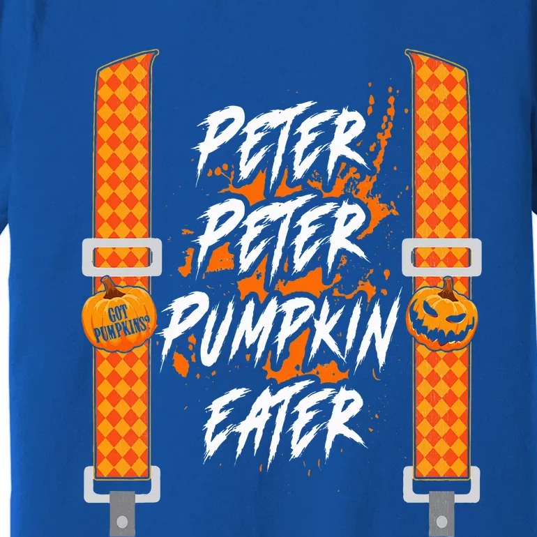 Peter Pumpkin Eater Halloween Costume Couple Premium T-Shirt