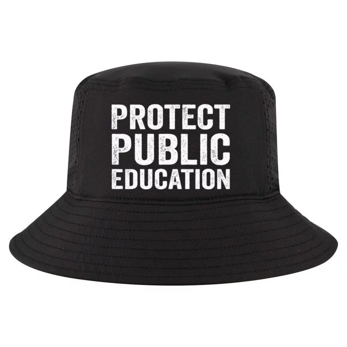 Protect Public Education Public Teacher School Cool Comfort Performance Bucket Hat