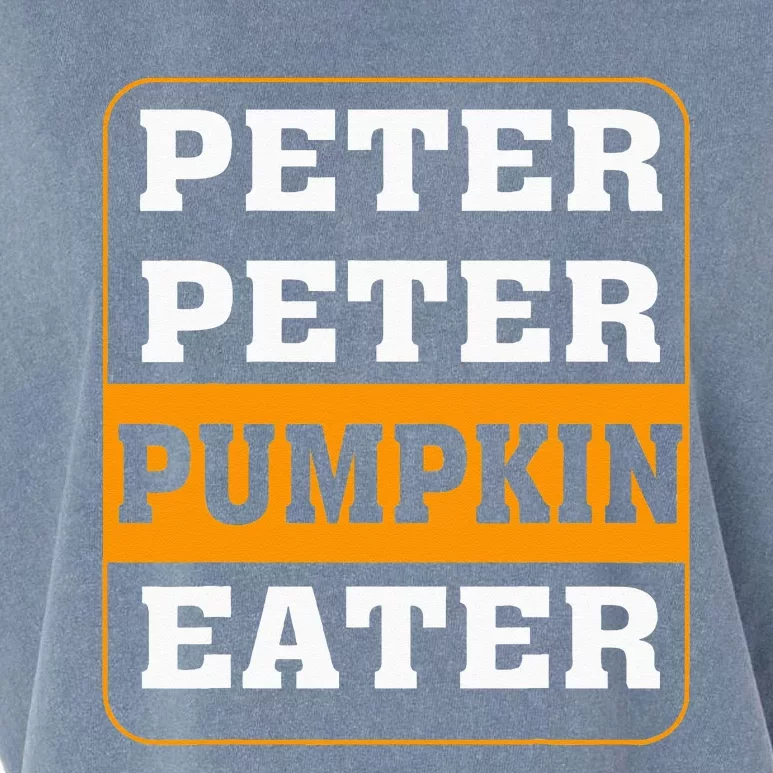 Peter Pumpkin Eater Halloween Costume Couple Garment-Dyed Women's Muscle Tee