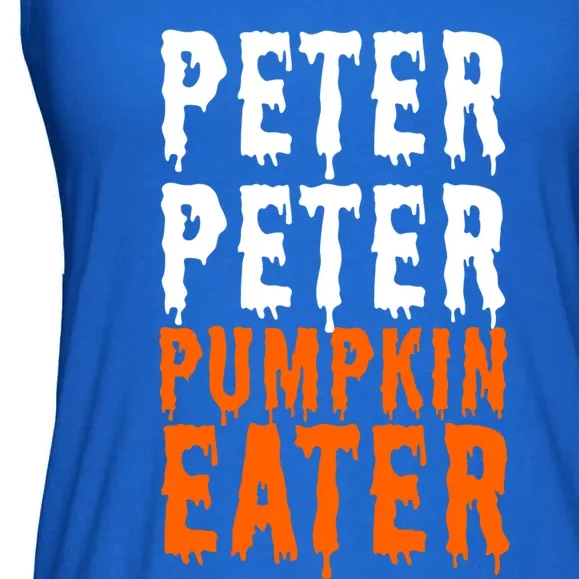 Peter Pumpkin Eater Halloween Costume Couple Great Gift Ladies Essential Flowy Tank