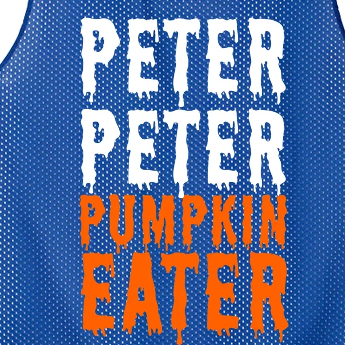 Peter Pumpkin Eater Halloween Costume Couple Great Gift Mesh Reversible Basketball Jersey Tank