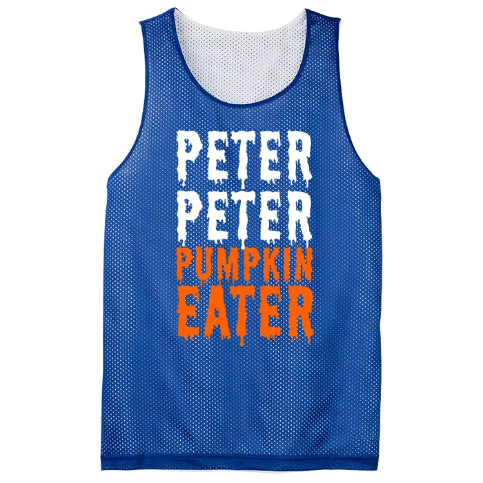 Peter Pumpkin Eater Halloween Costume Couple Great Gift Mesh Reversible Basketball Jersey Tank