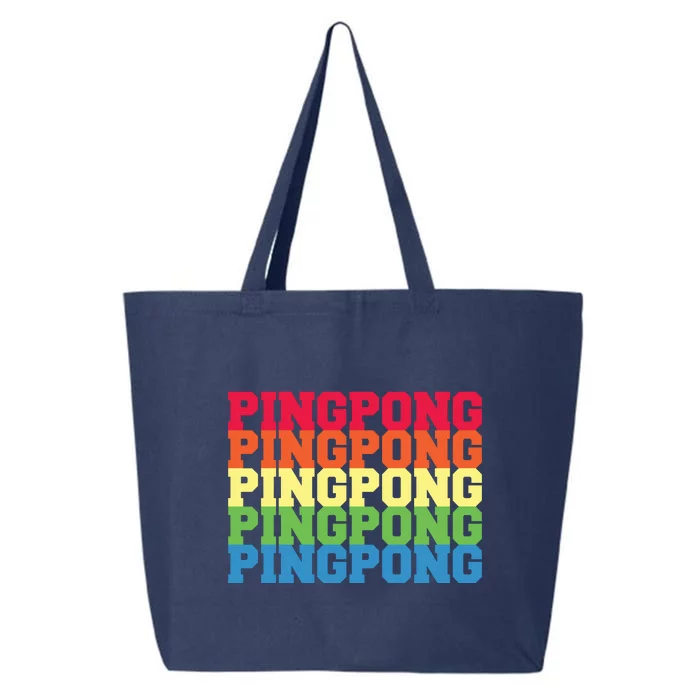 Premium Pingpong Equipment 25L Jumbo Tote