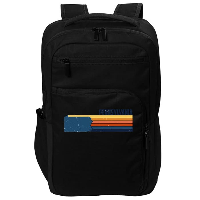 Retro Vintage Pennsylvania Impact Tech Backpack