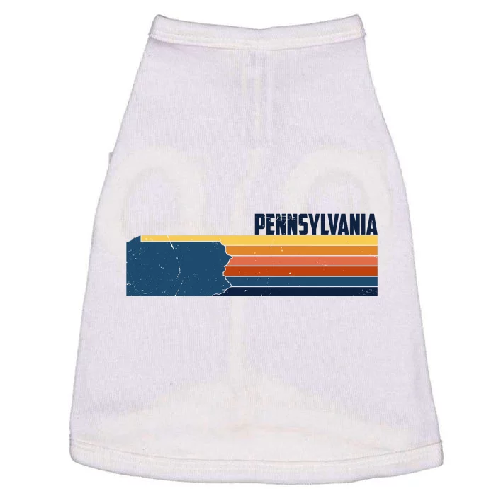 Retro Vintage Pennsylvania Doggie Tank