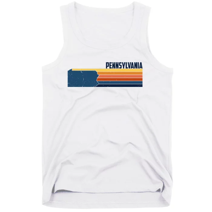 Retro Vintage Pennsylvania Tank Top