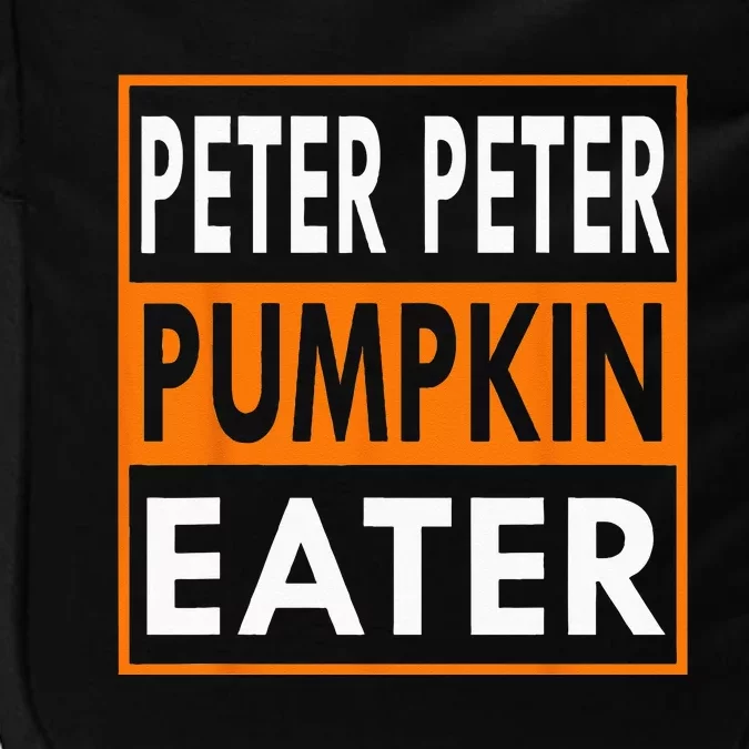 Peter Pumpkin Eater Costume For Couples Matching Halloween Impact Tech Backpack