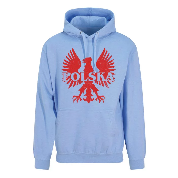 Polska Polish Eagle Funny Gift Unisex Surf Hoodie