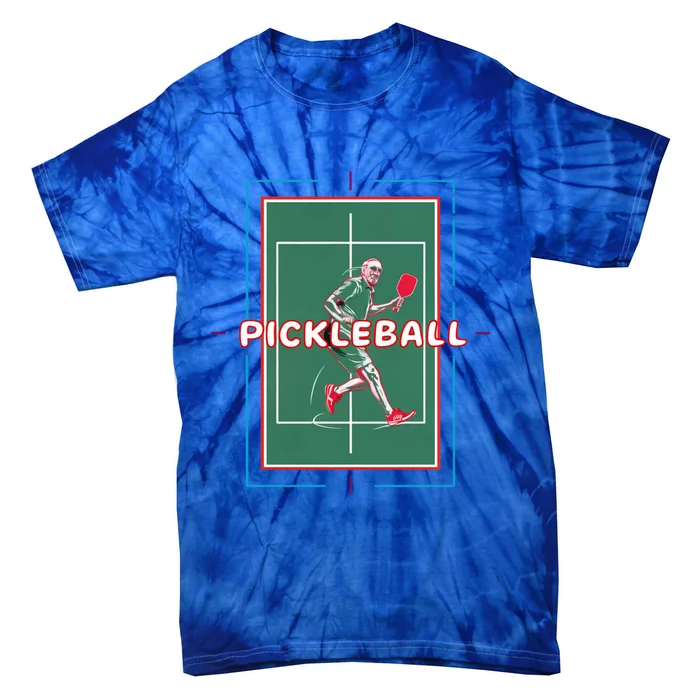 Pickleball Player Evolution Funny Pickleball Funny Gift Tie-Dye T-Shirt