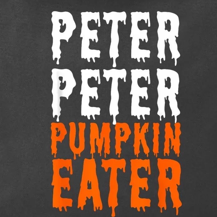 Peter Pumpkin Eater Halloween Costume Couple Zip Tote Bag