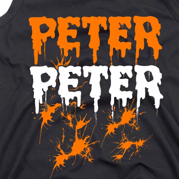 Peter Pumpkin Eater Halloween Costume Couple Tank Top