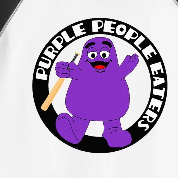 Purple People Eaters Softball Team Denver Church Merch Toddler Fine Jersey T-Shirt