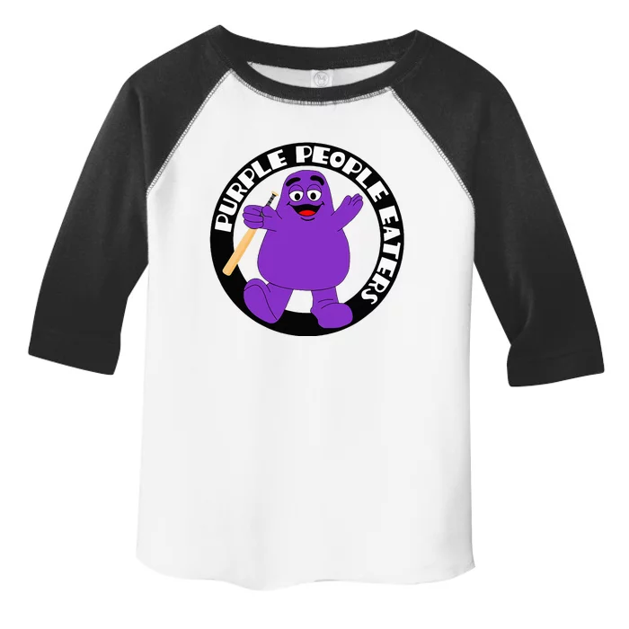 Purple People Eaters Softball Team Denver Church Merch Toddler Fine Jersey T-Shirt