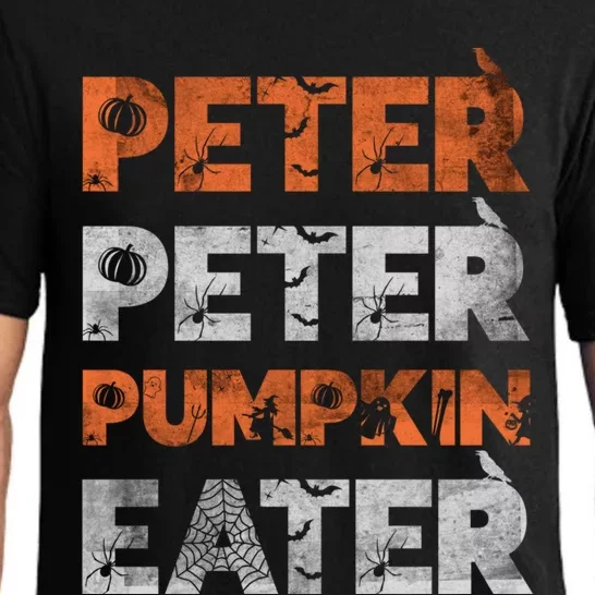 Peter Pumpkin Eater Im With The Pumpkin Distressed Pajama Set