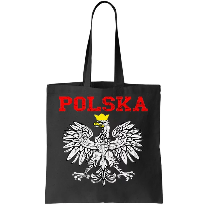 Polska Polish Eagle Poland Flag Polish Pride Polska Poland Tote Bag