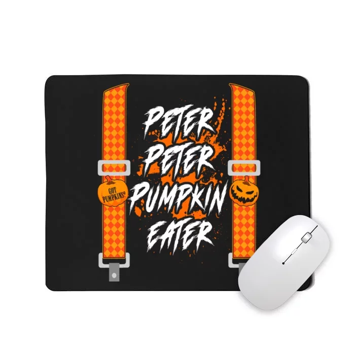 Peter Pumpkin Eater Halloween Costume Couple Mousepad