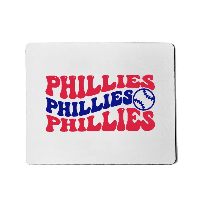 Philadelphia Phillies Est 1883 Baseball Lover Trending For Baseball Lover Mousepad