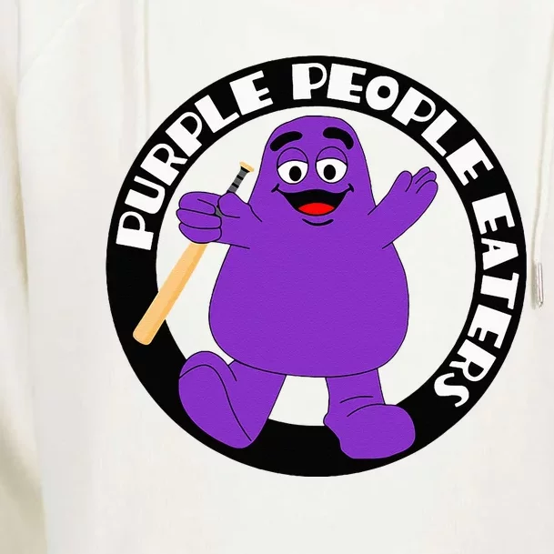 Purple People Eaters Softball Team Denver Church Merch Womens Funnel Neck Pullover Hood