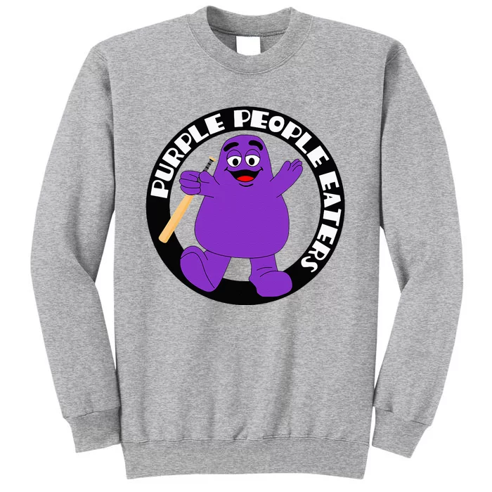 Purple People Eaters Softball Team Denver Church Merch Tall Sweatshirt