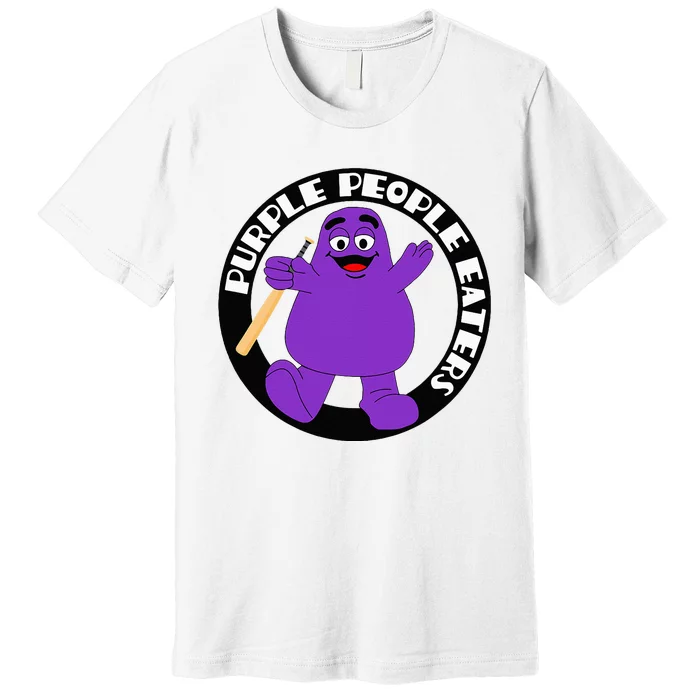 Purple People Eaters Softball Team Denver Church Merch Premium T-Shirt