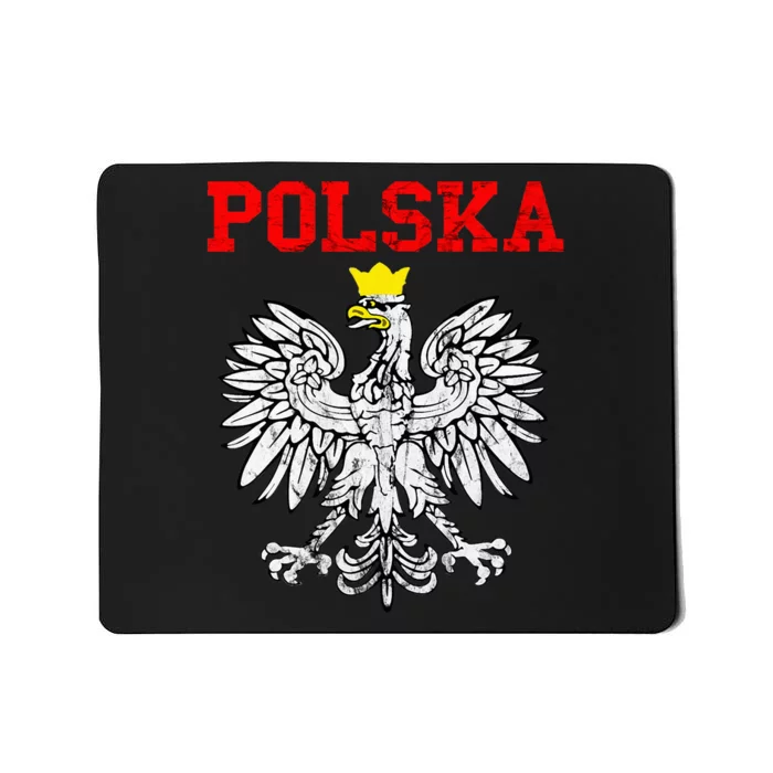 Polska Poland Eagle Poland Heritage Polish Pride Roots Mousepad