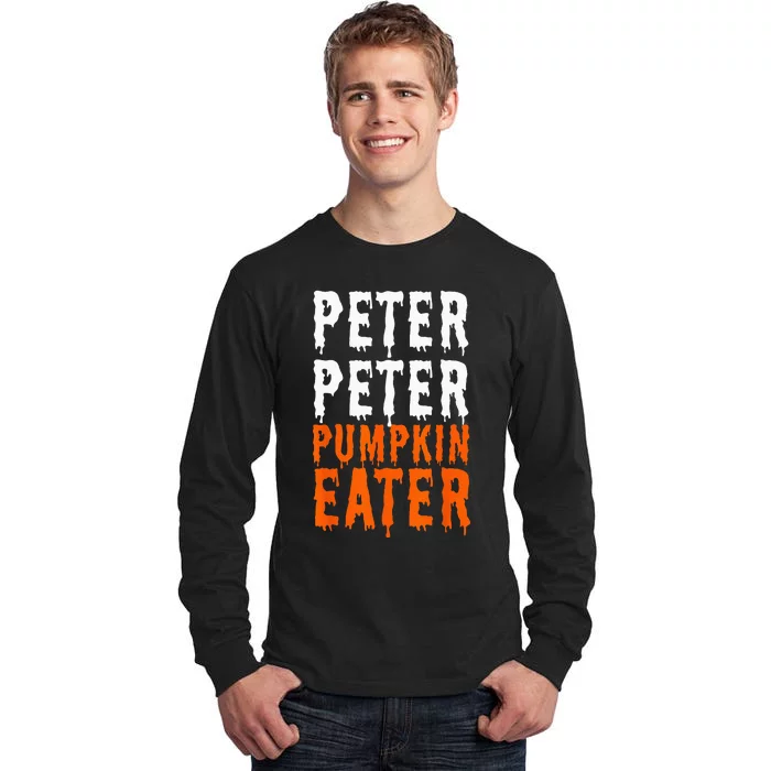 Peter Pumpkin Eater Halloween Costume Couple Men Tall Long Sleeve T-Shirt