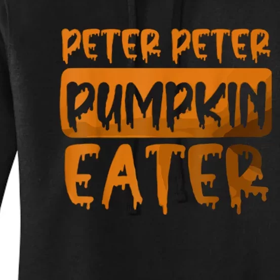 Peter Pumpkin Eater Halloween Costume Women's Pullover Hoodie